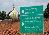 Road sign - Cengkareng