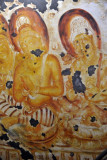 Reproductions of Buddhist frescos from the cave shrine at Gal Vihara