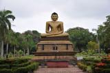 Seated Buddha, Viharamahadevi Park, Cinnamon Gardens