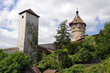 Munot Fortress and tower of the eastern wall, Schaffhausen