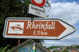 The other way to Rheinfall 3,5km from Neuhausen via the left bank