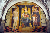 Madonna tra i santi Sebastiano e Rocco by Giovanni Andrea De Magistris, 1508