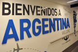 Bienvenidos a Argentina - Ezeiza Airport