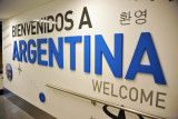 Welcome to Argentina - this jetway is not brought to you by HSBC