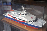 Model of the Colonia Express ferry