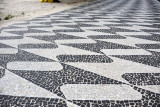 Mosaic sidewalk along the beach of So Francisco - Niteri