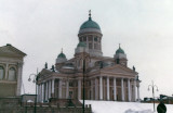 A brief stopover in Helsinki on the way to the USSR, March 1988