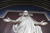 There is a copy of Thorvaldsens Christ in Temple Square, Salt Lake City