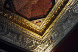 The palace interior was severely damaged by fire in 1862 and later restored by Alfonso XIII starting in 1882