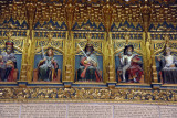 Henrique I (r. 1214-1217), Fernando II (r. 1157-1188), Alfonso X (r. 1252-2384), Doa Berenguela