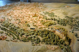 Model of Segovia seen from the northwest