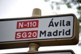 The road from Segovia to vila