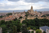 View of Segovia from the Alcazar - Torre de Juan II
