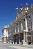 Palacio Real de Madrid - south faade, restored 1973