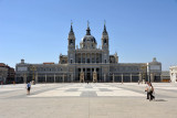 Almudena Cathedral from the north