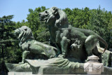 Stone Lions carved by Agapit Vallmitjana i Abarca and Pedro Estany, Retiro Park