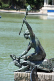 Mermaid spearing a lobster, Alfonso XII Monument, Retiro Park