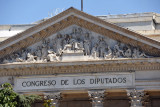 Pediment sculpture group, Congreso de los Diputados, Plaza de las Cortes