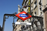 Madrid Metro - Sevilla Station
