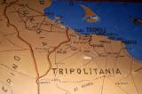 Colonial map of Tripolitania