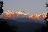 Dusk, Annapurna II & IV