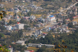 Town on the valley floor north of Sarangot