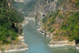 Narayani River gorge south of Mugling