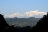 Manaslu (8156m/26,758ft) on the left and Himalchuli (7893m/25,895ft)