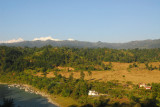 Marsyangdi River with Manaslu and Himalchuli