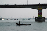 The Bangladesh-China Friendship Bridge (1989) over the Buriganga, part of the Dhaka-Mawa Highway