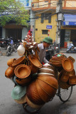 Portable basket shop, Hanoi