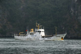 Vietnamese training ship Sao Bien, Halong Bay