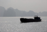 Coastal freighter, Halong Bay