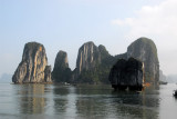 A very nice sectino of Halong Bay