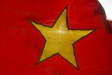 Vietnamese flag on our boat