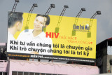 HIV awareness billboard, Hon Gai
