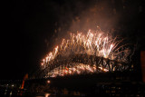 Sydney Harbour Bridge fireworks, New Years Eve 2008