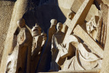 Passion Faade, Meeting the Women of Jerusalem, Sagrada Familia