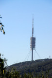 The TV Tower of Barcelona, Torre de Collserola, Tibidabo