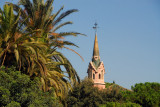 Torre Rosa, the house of Antoni Gaudí in Güell Park