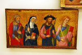Table II - Mother of God with the angels and saints; Pere Serra, 1385