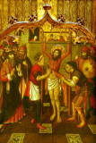 Altarpiece depicting the flaying of St. Bartolomew; Jaume Huguet, 1465-1480