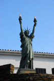 Cadaqus - Statue of Liberty with 2 torches