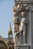 Statue of Eve on the Doges Palace, Venice