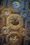 Ceiling of the Scala dOro leading to the upper floor of the Doges Palace