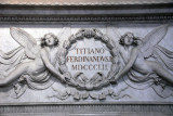 The Canova monument to Titian (Titiano) in i Frari, dedicated by Ferdinand I of Austria in 1852