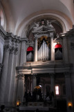 The organ of San Giorgio Maggiore incorporated into the main altar
