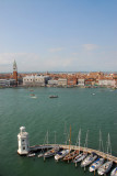 The marina of Isla San Giorgio and St. Marks Basin, Venice