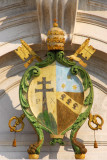 Coat-of-arms over the portal of San Giorgio Maggiore