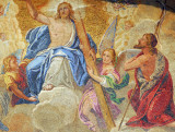 San Marco Mosaic - The Last Judgement over the main portal of western faade, 1836, by L. Querena